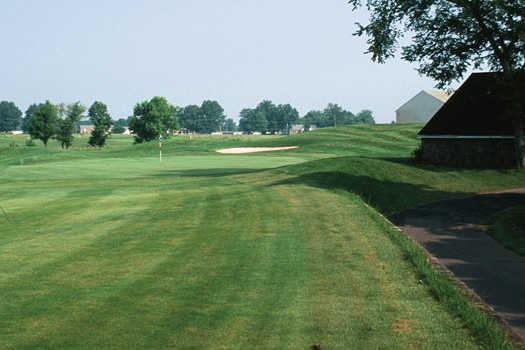 A view from a fairway at Turtle Creek Golf Club