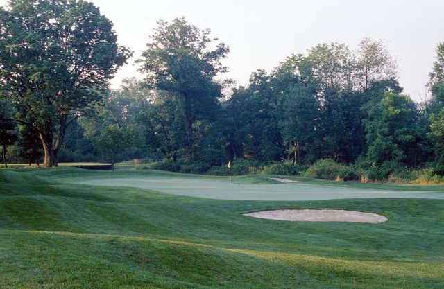 A view of a hole at Turtle Creek Golf Club