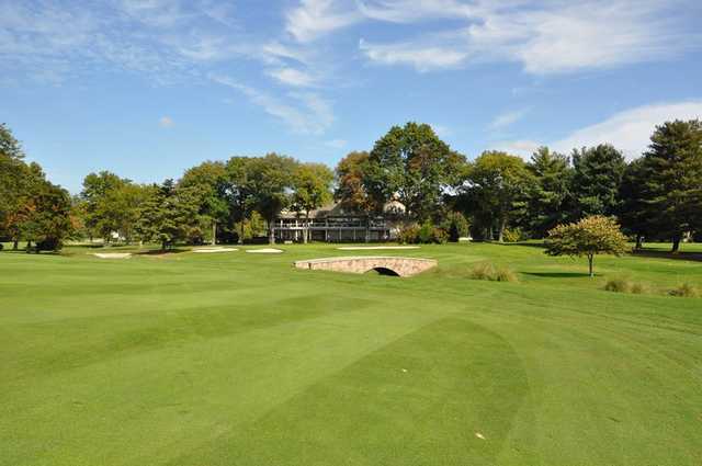 A view from the 9th fairway at Merchantville Country Club