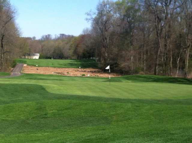 A view of a hole at Commonwealth National Golf Club