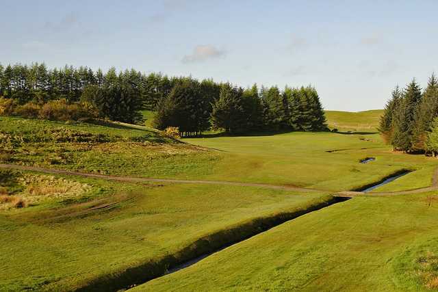 View from the 2nd hole at East Renfrewshire Golf Club