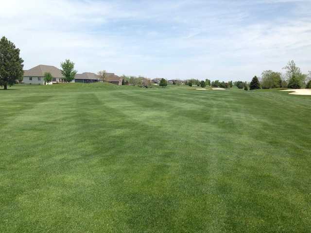 A view from a fairway at Fox Ridge Golf Course