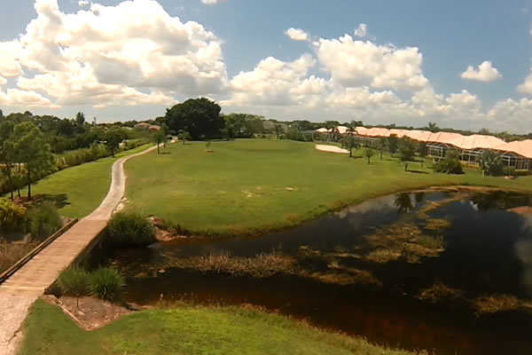 A view over the water from Westminster Golf Club