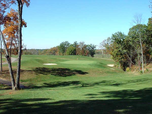 Fairway and green at Split Rock Golf Club