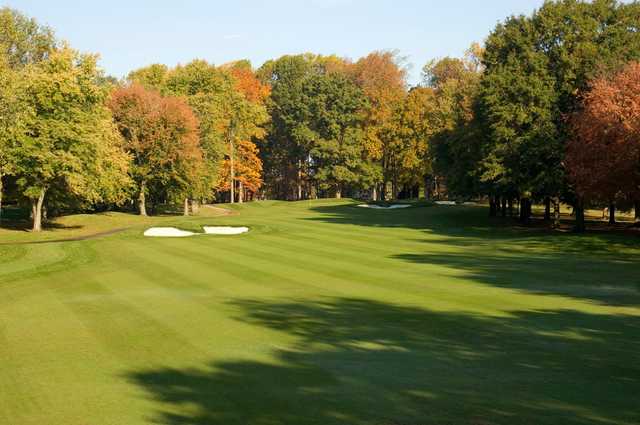A fall view from Garrisons Lake Golf Club