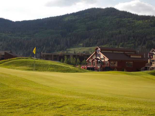 A view of a hole at Copper Creek Golf Club