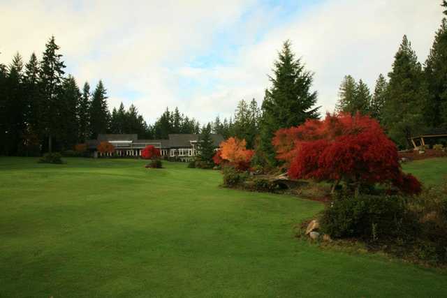A fall view from McCormick Woods Golf Course