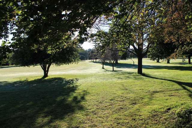 A view of a fairway at South Park Golf Course