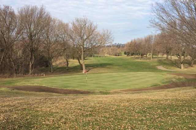 A view of a green at Shoreland Country Club