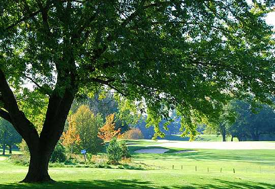 A view of a green at Lakeview Golf Course