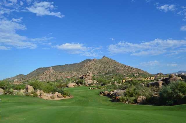 A view of a fairway at Boulders Golf Club & Resort