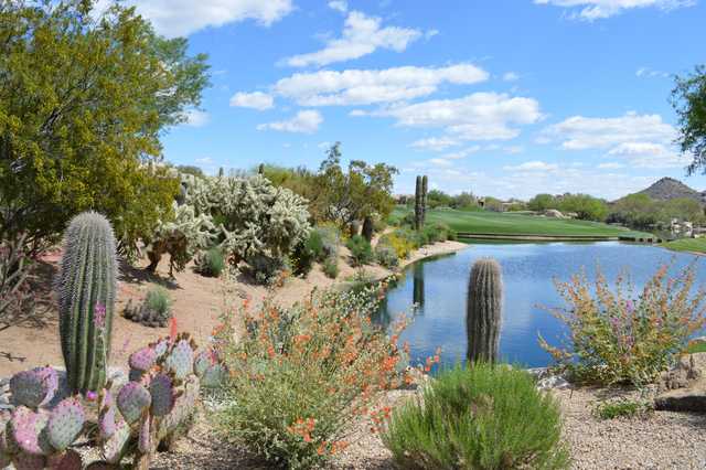A view over the water from Boulders Golf Club & Resort
