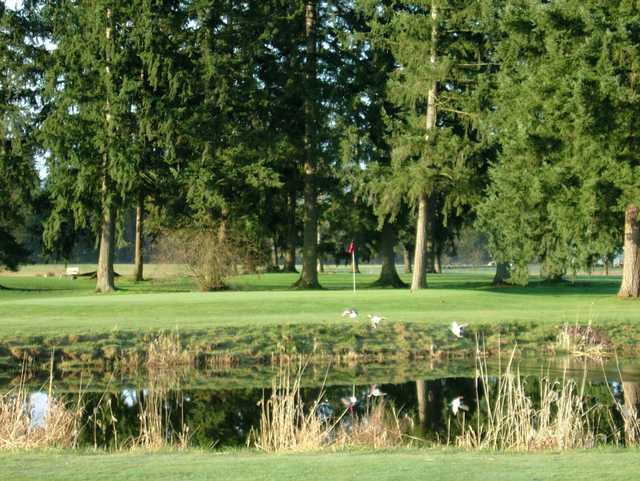 A view over the water from Hartwood Golf Course