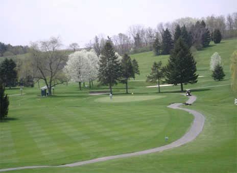 A spring view from Willow Hollow Golf Course