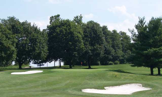 A view of hole #6 at East from Briarwood Golf Club