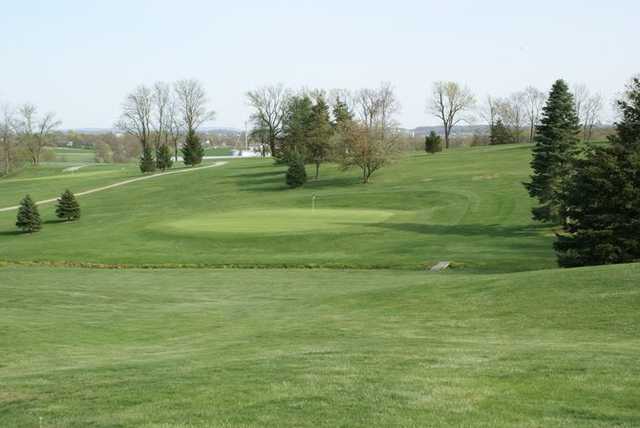 A view from a fairway at Blue Mountain View Golf Course