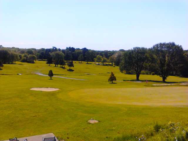 A view of a green at Hillside Country Club