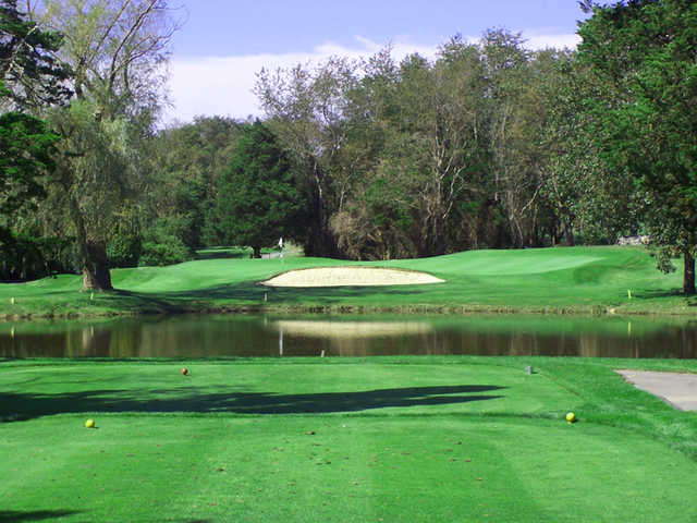 A view from a tee at Green Valley Country Club