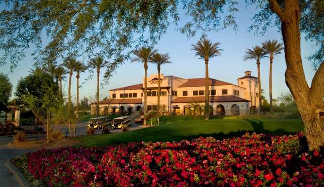 A view of the Clubhouse at The Legacy Golf Club.