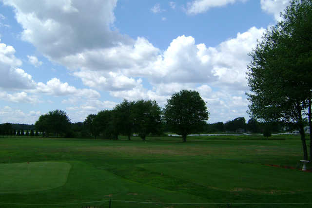A view from a tee Wampanoag Golf Course