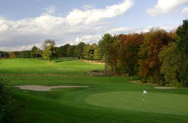 A view of a green at Cranston Country Club