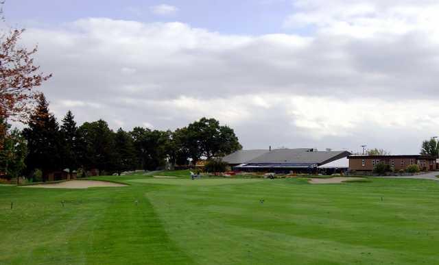 A view from a fairway at Cranston Country Club