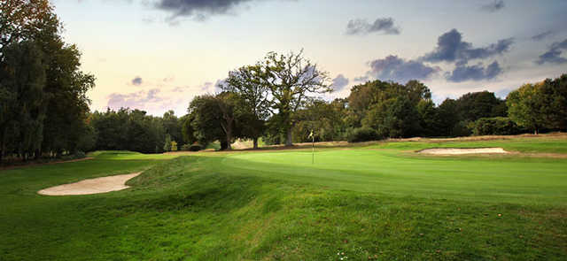 A view of the 16th green at Stoneham Golf Club