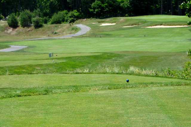 A view from a tee at Acushnet River Valley Golf Course