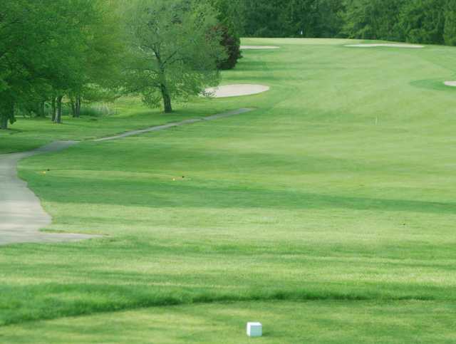 A view from a tee at Elmridge Golf Club