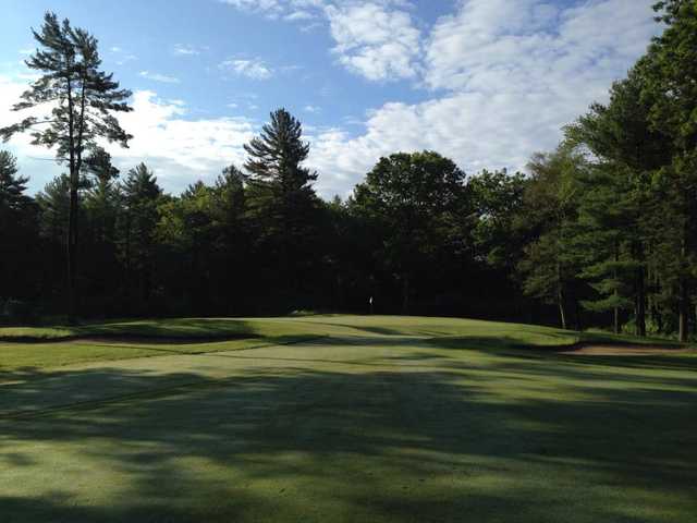 A view from a fairway at West Bridgewater Country Club.