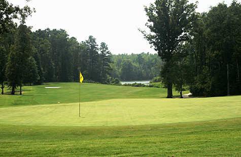 A view of hole #7 from Bear Trace at Harrison Bay State Park