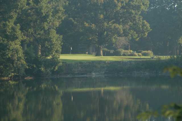 A view over the water from Bowling Green Country Club