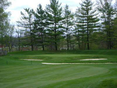 A view of a green at Bowling Green Country Club