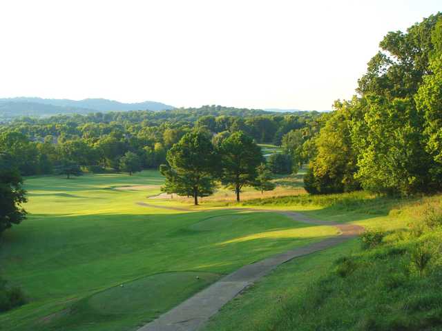 A view of a tee at Nashville Golf & Athletic Club