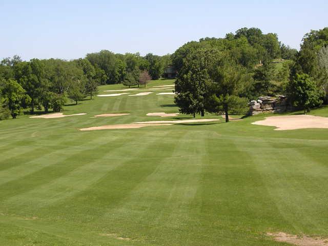 A view of a fairway at Nashville Golf & Athletic Club