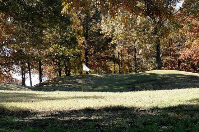 A view of a hole at Montgomery Bell State Park Golf Course
