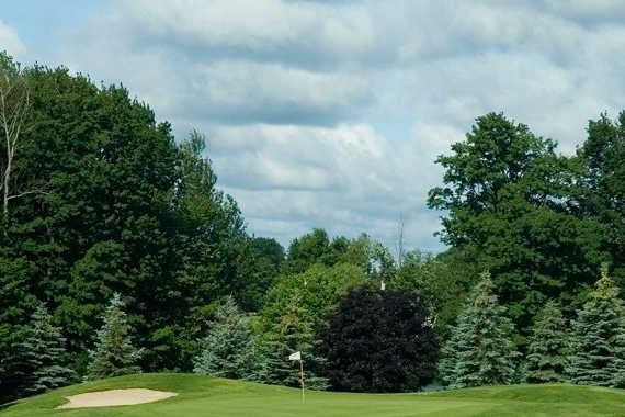 A view of the 12th hole at Royal Stouffville Golf Course