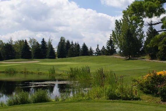 A view from a tee at Royal Stouffville Golf Course