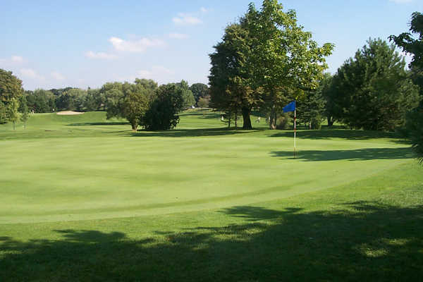 A view of a green at Tam O'Shanter Golf Course
