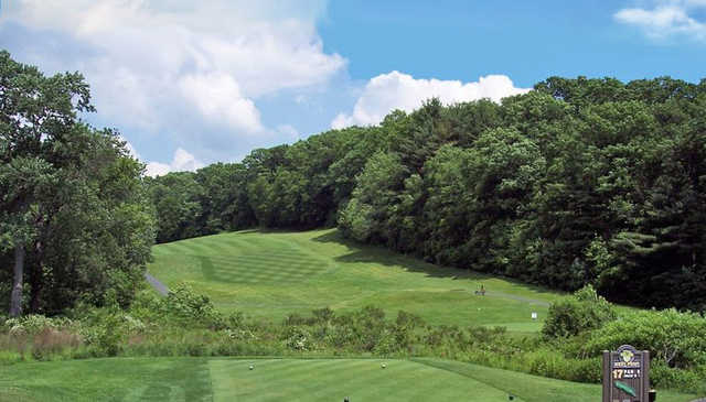 A view from men's tee #17 at West Point Golf Course