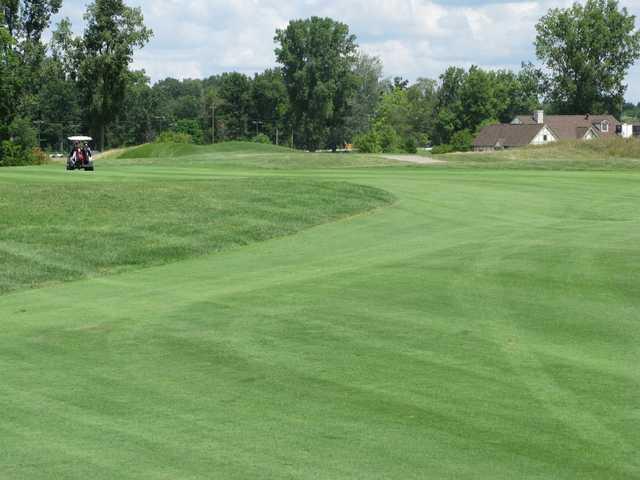 Sanctuary Lake GC: View from the last tee
