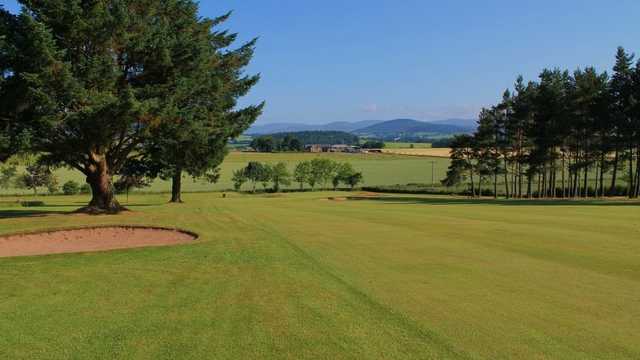 A view of the 4th fairway at Kirriemuir Golf Club