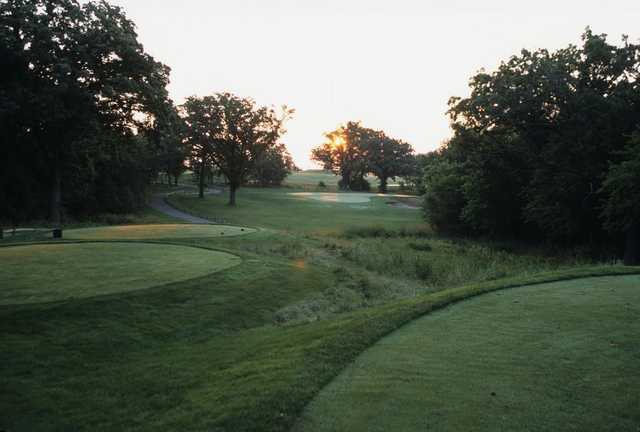 A view from a tee at Countryside Golf Club