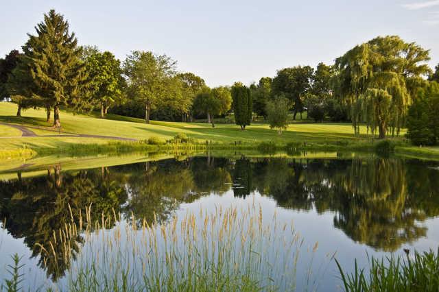 A view over the water from Woodstock Country Club