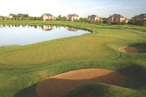 A view of the 4th green at Prairie from Ivanhoe Club