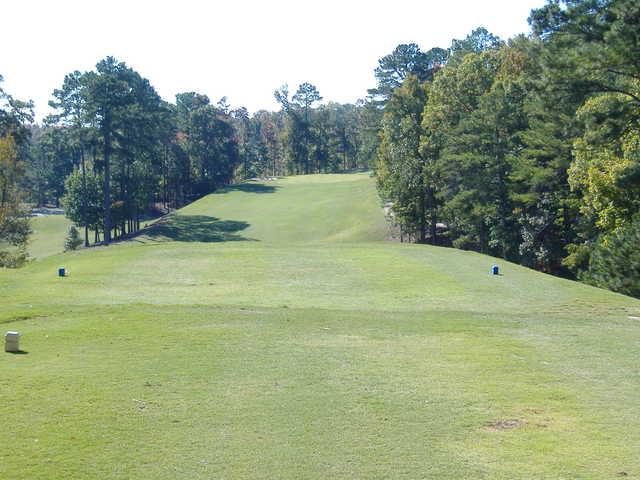 A view from the 1st tee at Gunter's Landing Golf Club