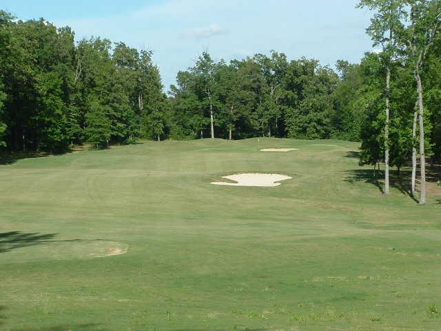 A view of the 6th fairway at Chairman's Course from First Tee of Central Arkansas