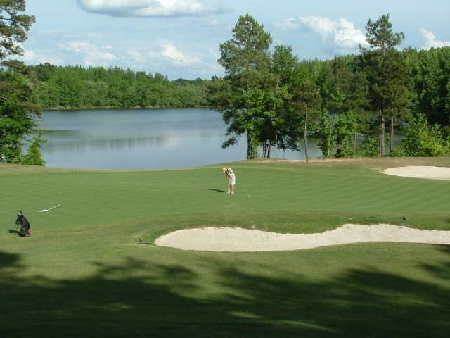 A view of hole #8 at Chairman's Course from First Tee of Central Arkansas