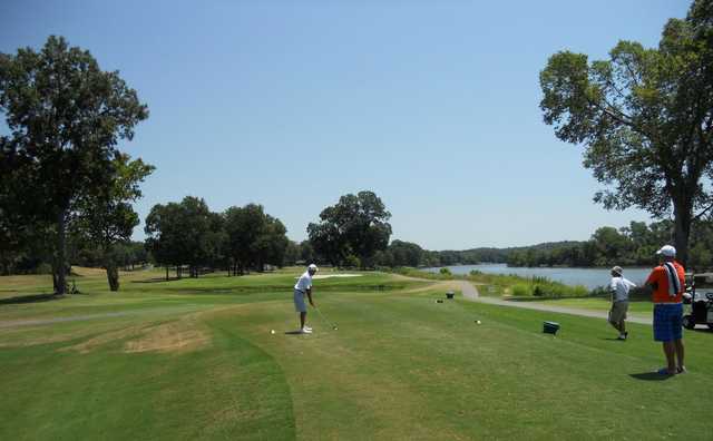 A view from a tee at Maumelle Country Club