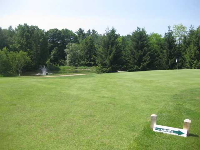 A view of a hole at Newcastle Golf Course